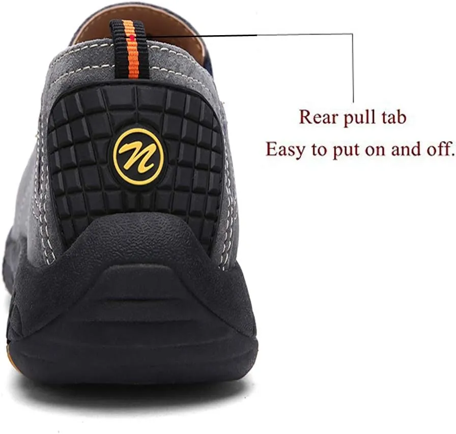 Asifn Men's Outdoor Hiking Shoes Pig Skin Mesh Lining Walking Hiking Snow Working Riding Ski Hunting Climbing Adventure