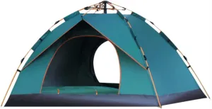 Automatic Camping Pop-up Tent Portable Outdoor Lightweight Tent Four Seasons Family Camping Tent for Camping/Beach/Hiking/Backpacking Mountaineering/Fishing Outdoor Activities ( Color : C , Size : 34