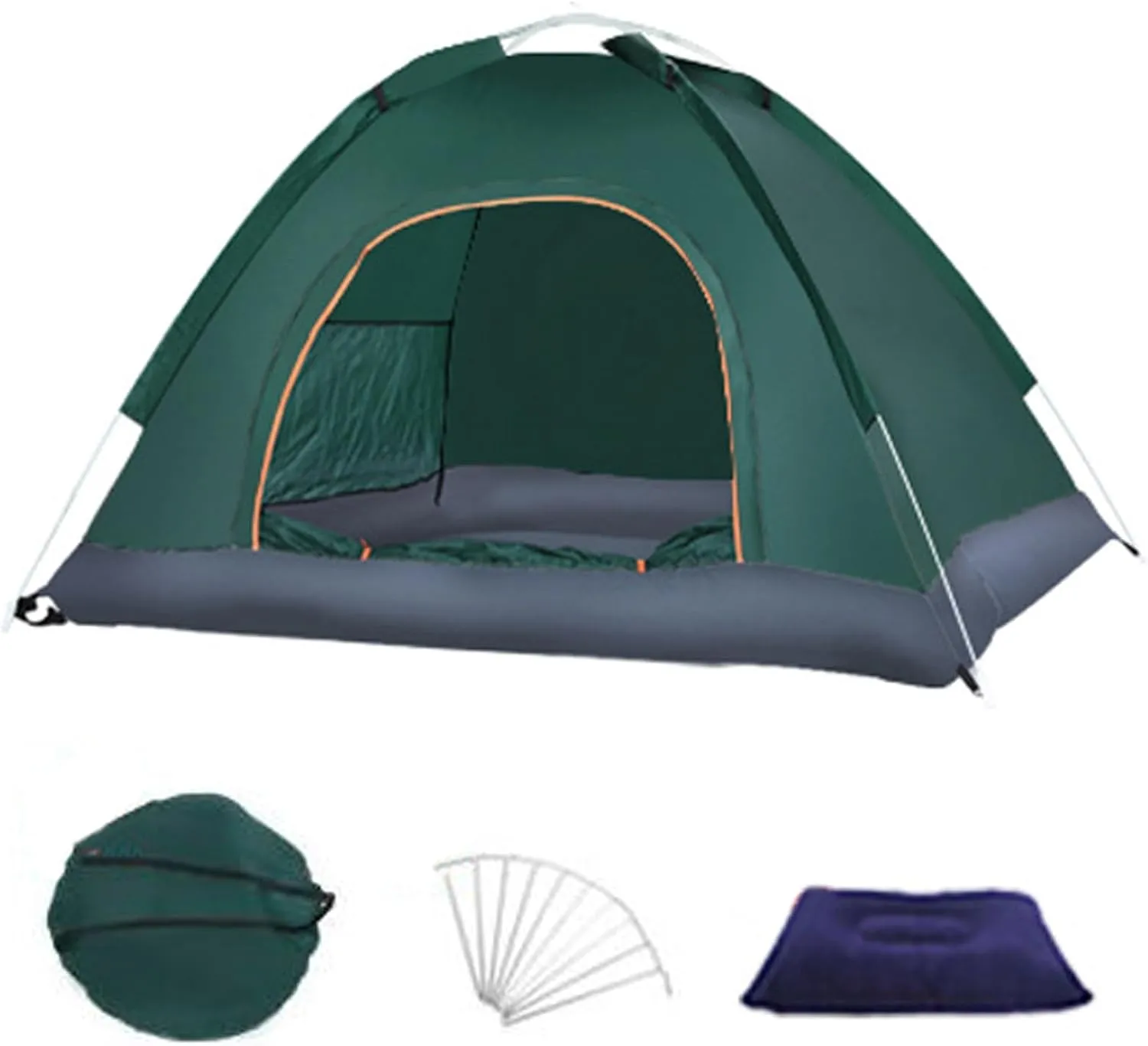 Automatic Outdoor Camping Tent,Portable Waterproof UV Protection Breathable Easy Setup Family Seaside Beach Sun Shelter Canopy Shade Tent,Lightweight Portable Beach Shade Tent S