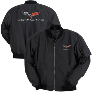 Aviator Jacket with C6 Logo for 2005-2013 C6 Corvette (Medium)
