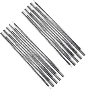 Azarxis Tent Poles Aluminum Tent Rod Replacement Camping Accessories, Multifunction Lightweight Tent Poles Repair Kit, 7001 Series Aircraft-Grade Aluminum