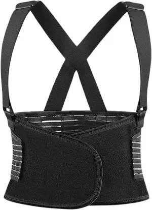 Back Braces Back, Lower Back Support for Heavy Lifting - - Adjustable Workout Harness for Low Back Pain(Small)