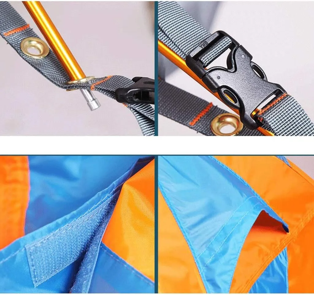 Backpacking Tent, Instant Pop Up Tent, 2-3 Person, Lightweight Camping Tent for Outdoor Hiking, Climbing, Travel