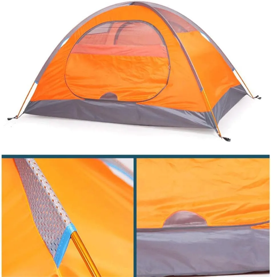 Backpacking Tent, Instant Pop Up Tent, 2-3 Person, Lightweight Camping Tent for Outdoor Hiking, Climbing, Travel