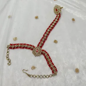 Baneet Hand Harness - Red