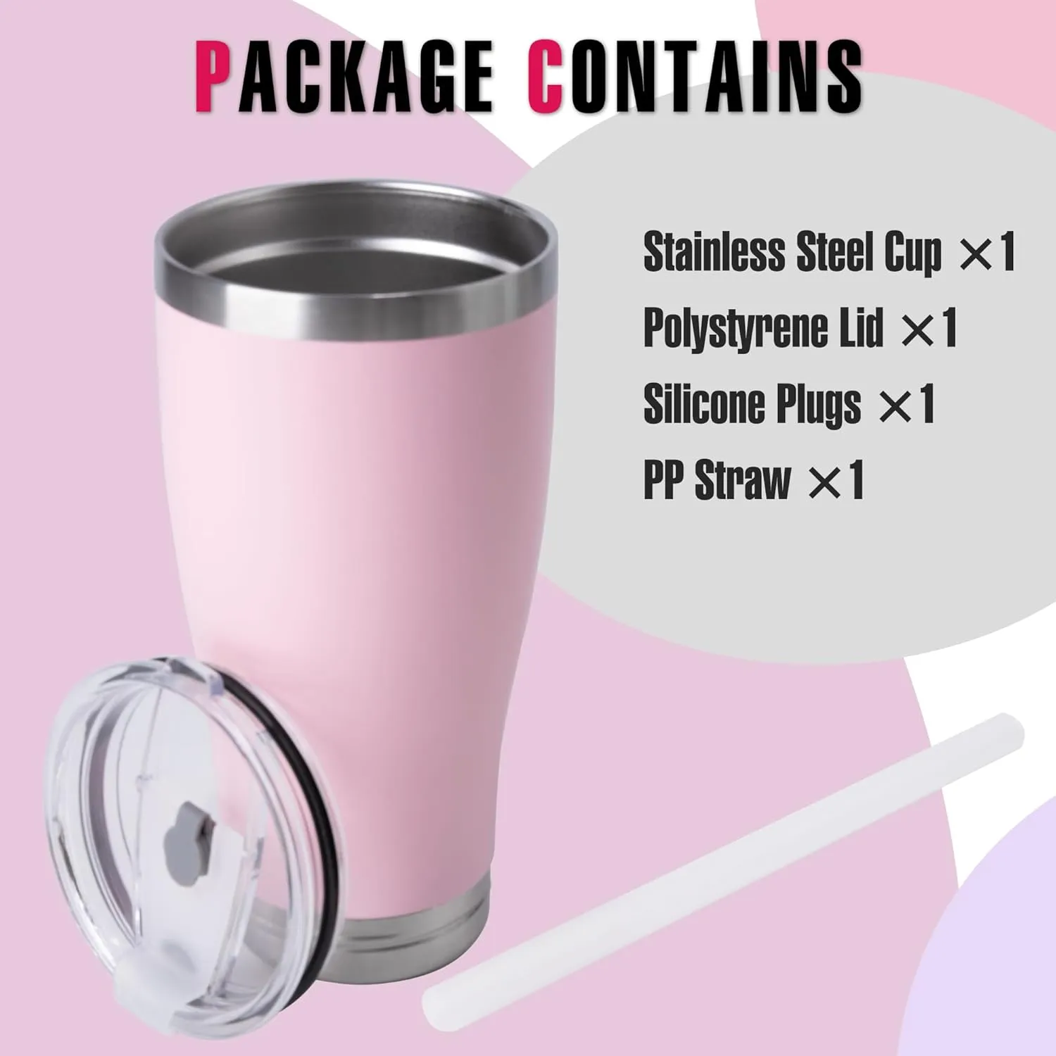 BarGifts 20oz Hidden Safe Water Bottle, Stainless Steel Secret Bottle with Hidden Compartment, Keeps Your Valuables Safe Like Money, Keys, and Jewelry - Pink