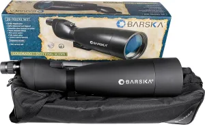 BARSKA Colorado Waterproof Spotting Scope – Variable Zoom, Fogproof Optics for Bird Watching, Target Shooting, Hunting, and Outdoor Use