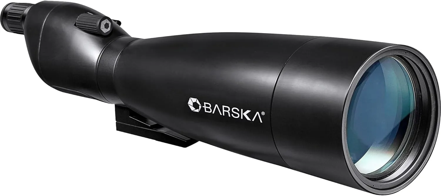 BARSKA Colorado Waterproof Spotting Scope – Variable Zoom, Fogproof Optics for Bird Watching, Target Shooting, Hunting, and Outdoor Use