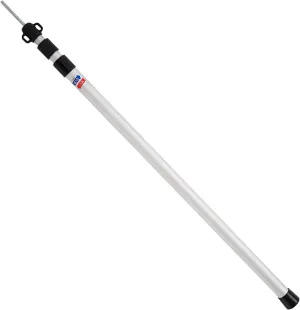BCcamping Player's First Choice Tent Pole Adjustable Tent Support Rods Beach Shelter Tarp Awning Pole Replacement Poles Accessories Camping Hiking Tent Camping Bracket(1pc 230cm Silver)