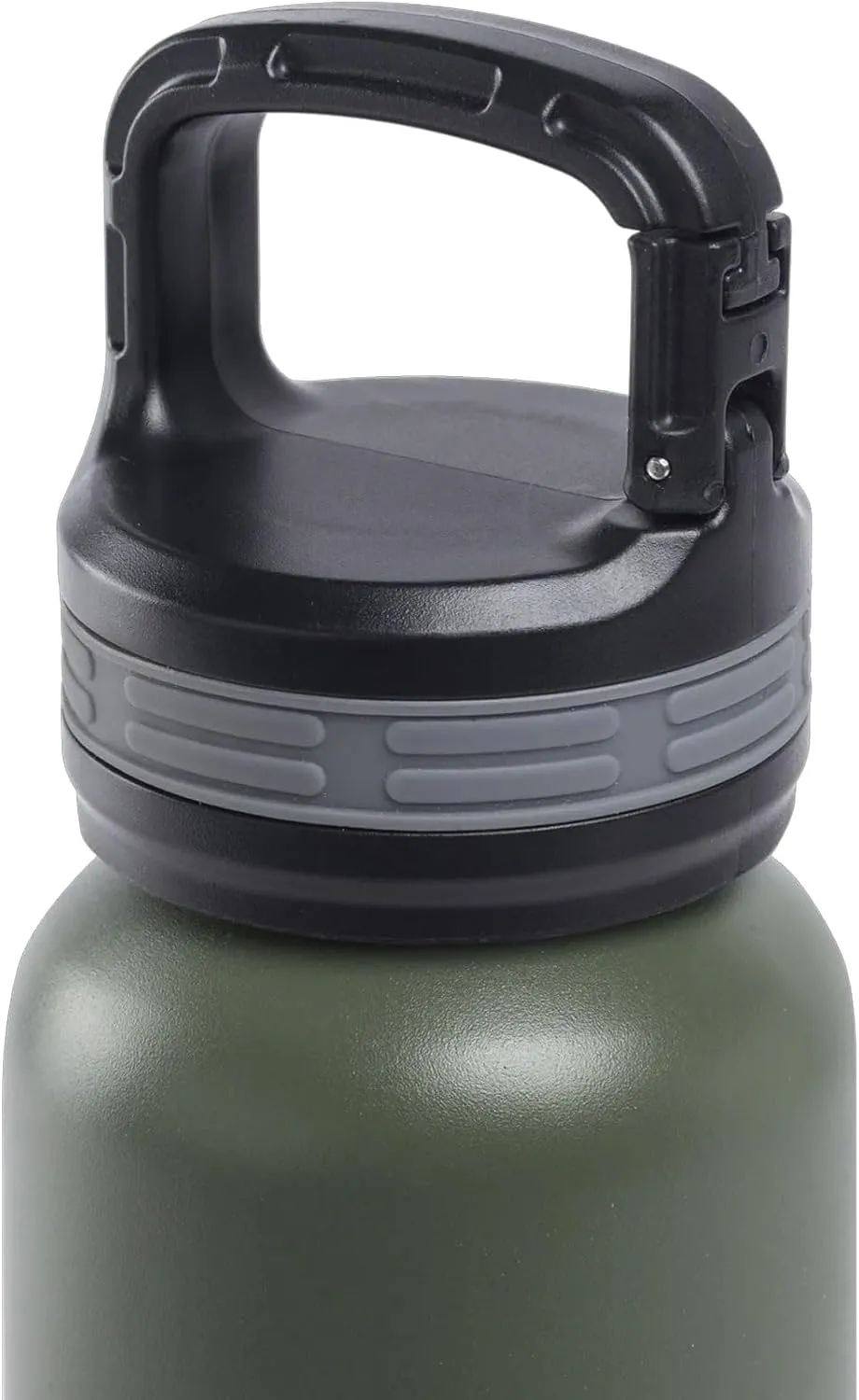 Beretta 24 Oz Durable Stainless Steel Insulated Water Bottle for Hot or Cold Liquids with Vacuum Seal Lid with Integrated Carabiner