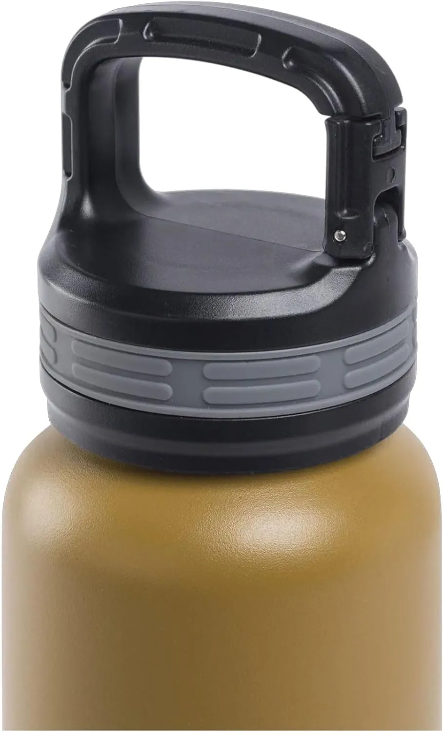 Beretta 24 Oz Durable Stainless Steel Insulated Water Bottle for Hot or Cold Liquids with Vacuum Seal Lid with Integrated Carabiner