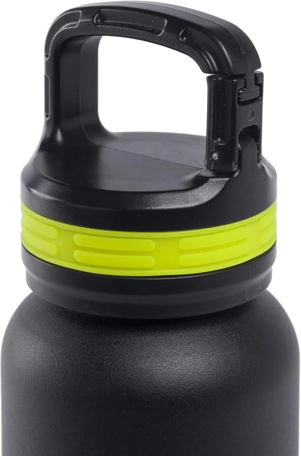 Beretta 24 Oz Durable Stainless Steel Insulated Water Bottle for Hot or Cold Liquids with Vacuum Seal Lid with Integrated Carabiner