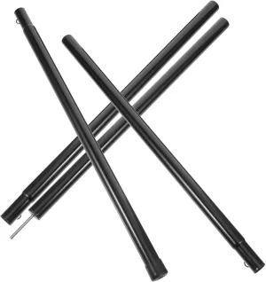 BESPORTBLE 4pcs Aluminum Tent Poles Tent Replacement Pole Kit Lightweight Sturdy Portable for Camping Hiking and Outdoor Activities