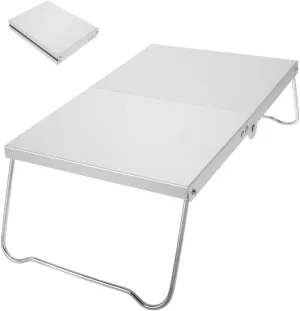 BESPORTBLE Aluminum Folding Camping Table Portable Mini Outdoor Picnic Beach Table