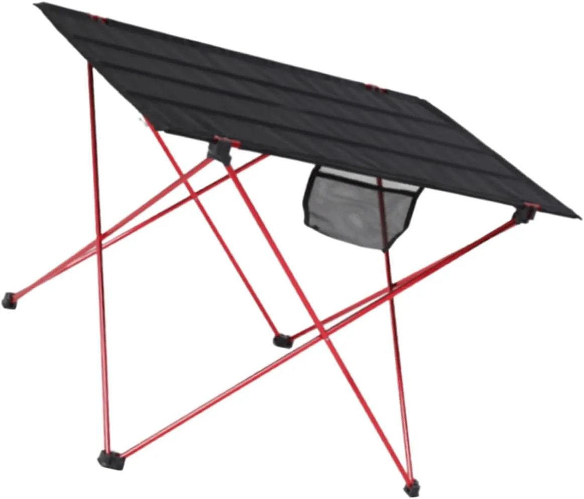 BESPORTBLE Folding Camping Table Set Lightweight Aluminum Portable Folding Picnic Table for Camping Supplies