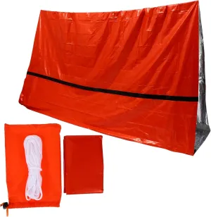 BESPORTBLE Shade Canopy Tents Keep Warm Tent Outdoor Teepee fold Survive Sleeping Bag Simple Travel Kayak Tent Outdoor Film Triangle
