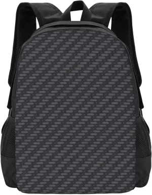Black Carbon Fiber Lightweight Packable Backpack Travel Casual Hiking Daypack Foldable Backpack For Men Women