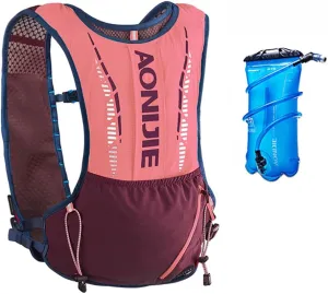 BlueField 5L Running Back Trekking Sack Backpack Lightweight Cycling Hydration System Compatible for Running, Jogging, Marathon, Hiking, Mountaineering, Cycling