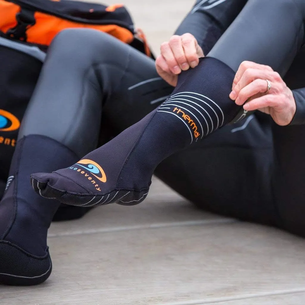 blueseventy Thermal Swim Socks - Neoprene Socks for Triathlon Training and Cold Open Water Swimming