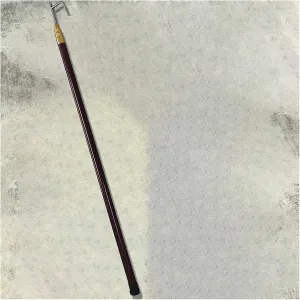 Boat Docking Rod with Non-Slip Rubber Handle, 1 2 3 5 Pack Telescoping Pole with Hook 13 16 20 Ft, Sturdy Truck Bed Cargo Grabber Tool, Versatile(1 Set Brown,6m(19.7 ft))