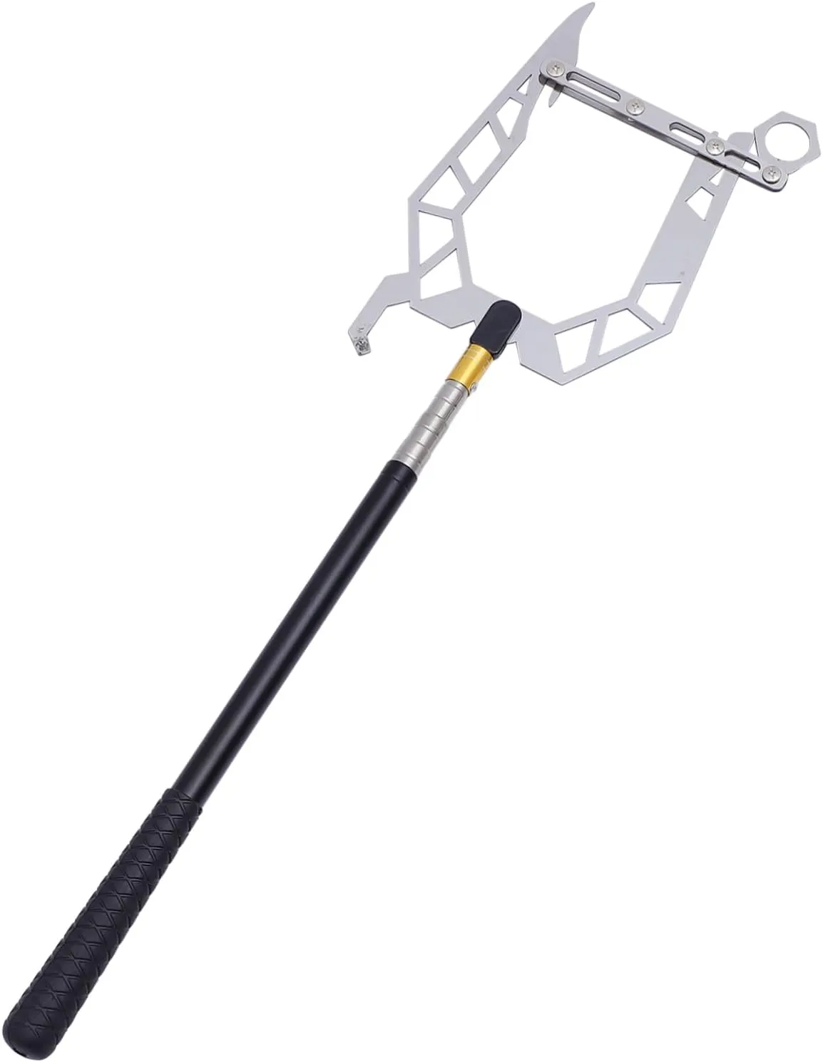 Boat Hook Telescopic Rod Long Distance Threader Tie Rope Hook for Marine Use