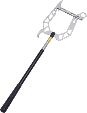 Boat Hook Telescopic Rod Long Distance Threader Tie Rope Hook for Marine Use