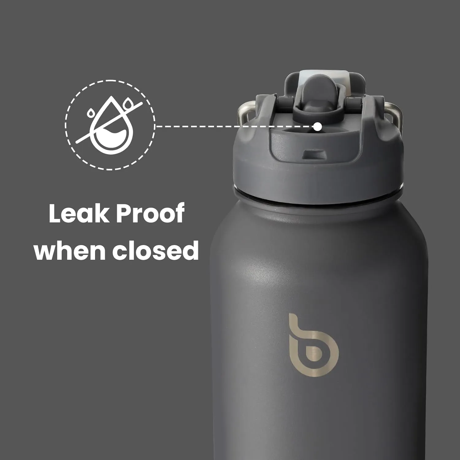 BOTTLE BOTTLE 40 oz sports water bottle stainless steel insulated water bottle with straw and pills holder