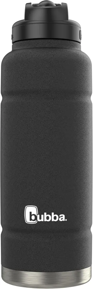 Bubba Trailblazer Insulated Stainless Steel Water Bottle with Straw Lid, 40oz, Licorice Powder Coat