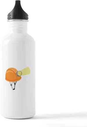 CafePress Cave Climbing Helmet Water Bottle 1.0L (34 oz) Stainless Steel Water Bottle