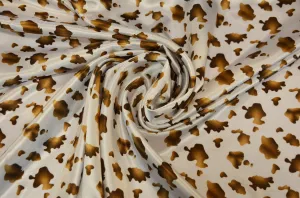 Calf Charmeuse Satin Table Runners | Two Colors | Satin Print |