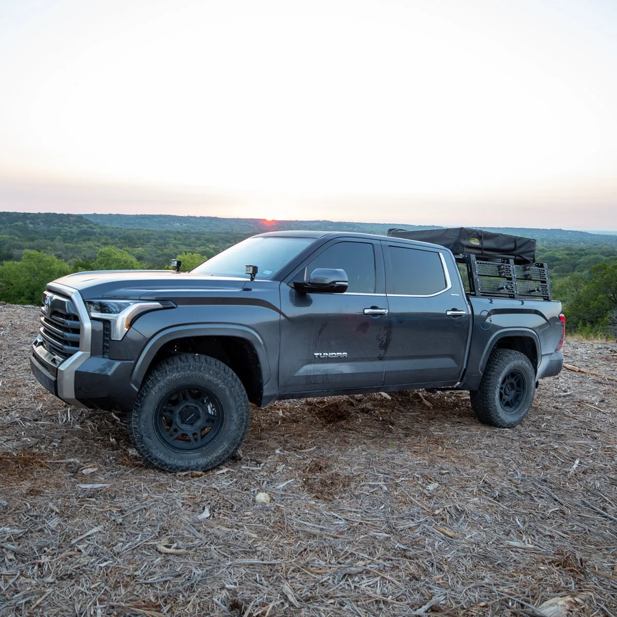 Cali Raised LED Overland Bed Rack Fits 2022  Toyota Tundra