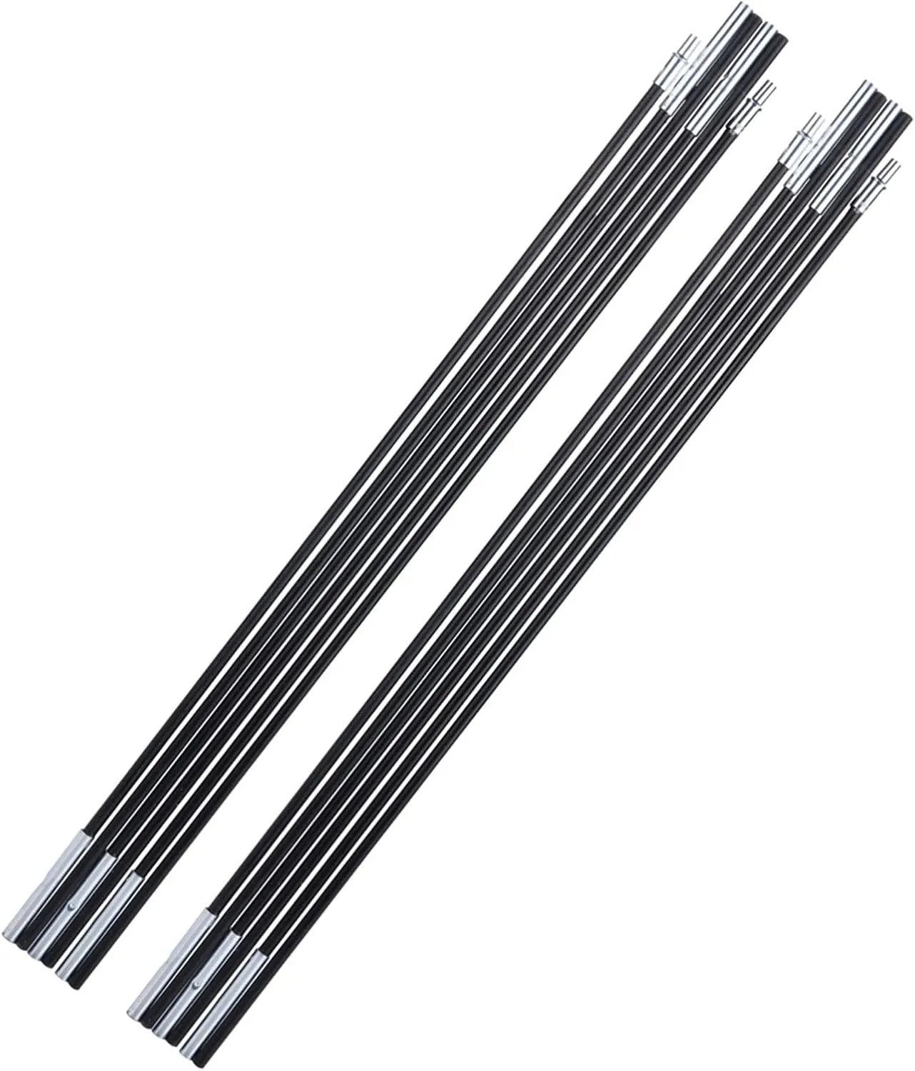 Cam Tent Pole,Robust Fiberglass Material Support Rods Kit,Lightweight Sturdy Outdoor Cam Tent Pole Set for Tents