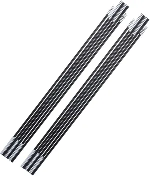 Cam Tent Pole,Robust Fiberglass Material Support Rods Kit,Lightweight Sturdy Outdoor Cam Tent Pole Set for Tents