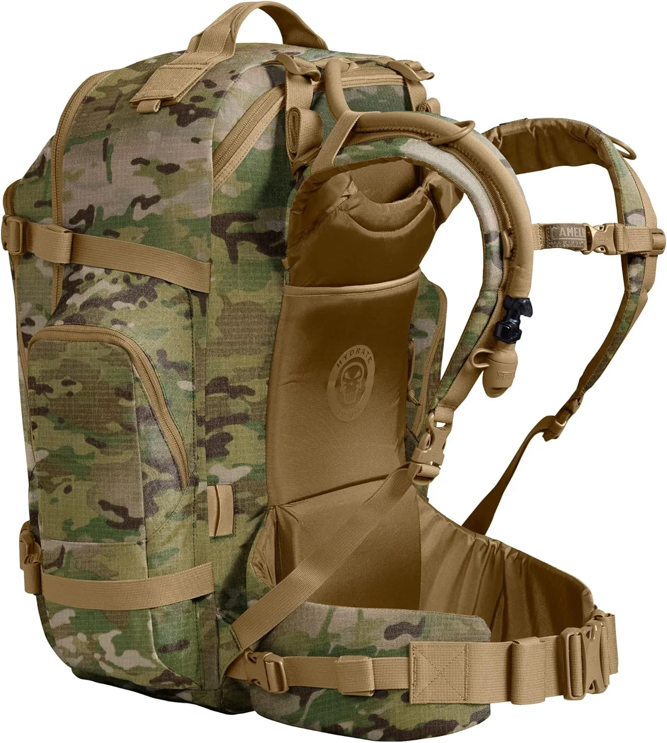 CamelBak BFM Tactical Hydration Backpack with 100oz/3L Mil Spec Crux Reservoir Bladder