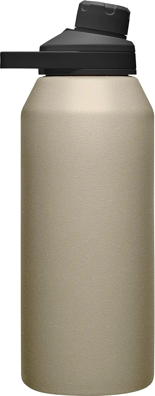 CamelBak Chute Mag 40oz Vacuum Insulated Stainless Steel Water Bottle, Dune