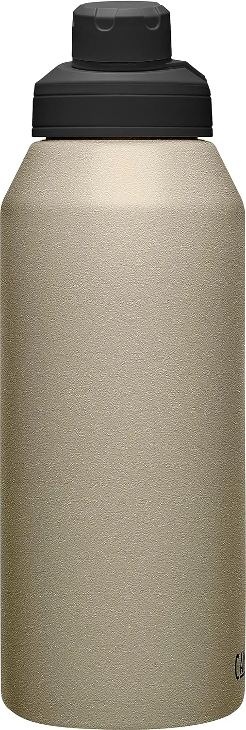 CamelBak Chute Mag 40oz Vacuum Insulated Stainless Steel Water Bottle, Dune
