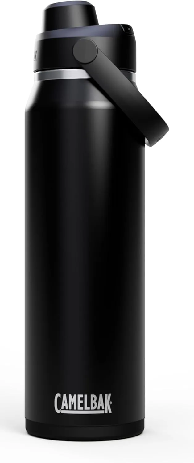 CamelBak Thrive Chug Water Bottle 32oz - Insulated Stainless Steel, Black