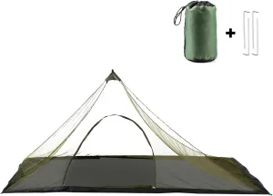 Camp mesh Netting, Camping Tent with Carry Bag Water Resistant Outdoors Mesh Tent for Backpacking Hiking Camping Fishing