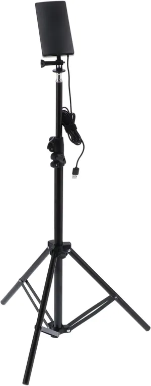 Camping Lights, USB Power Adjustable Telescoping Tripod LED Lamp, Portable Outdoor Camping Lamp, Metal Rod Support, for Photography SelfDriving Travel Hiking
