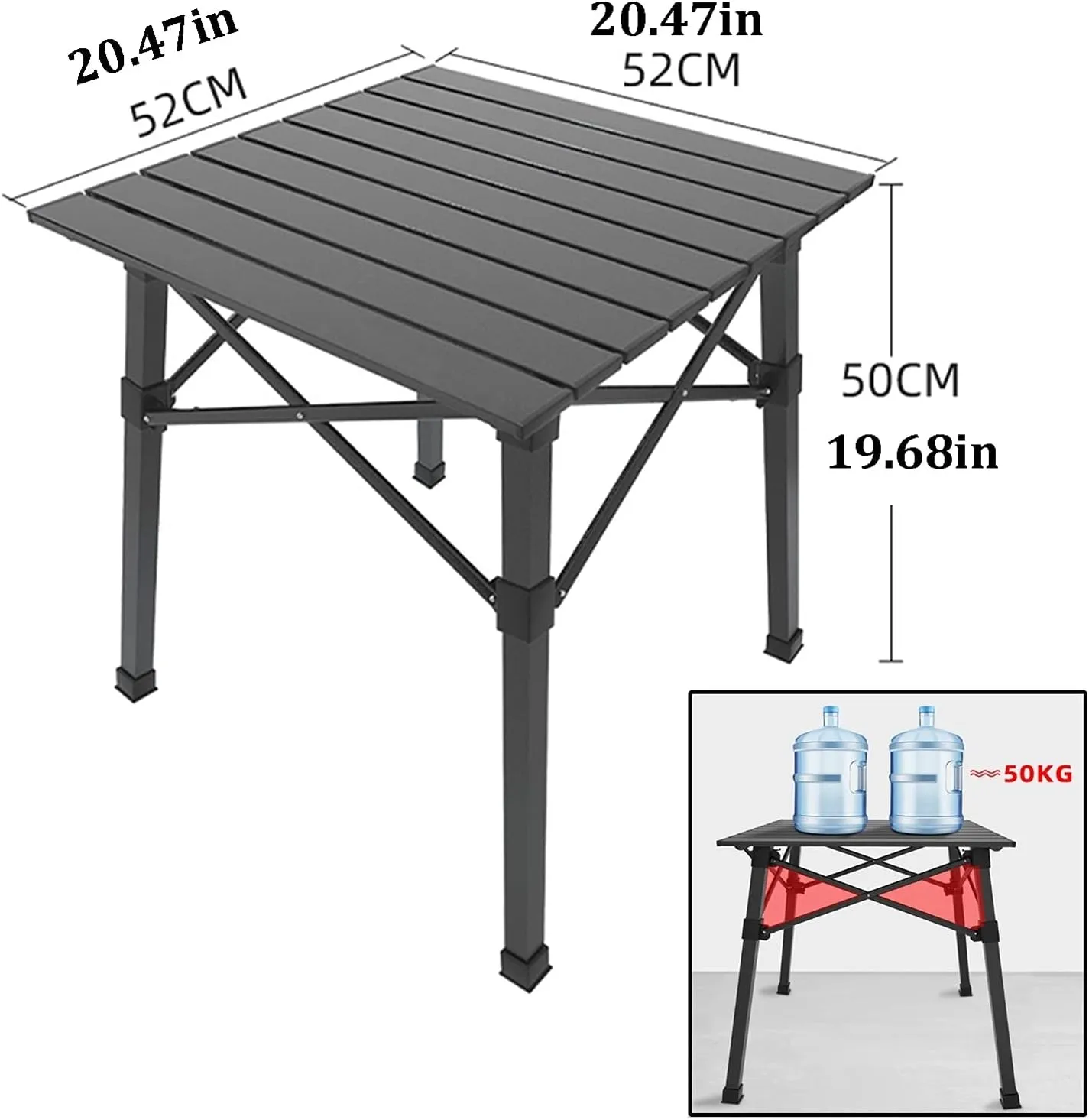Camping Table Chairs Portable Folding Table and Chair Set, Aluminum Outdoor Picnic Table, Suitable for Courtyard Barbecue Travel (Color : Purple)