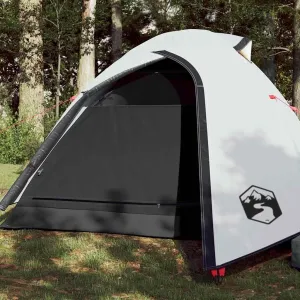 Camping Tent Dome 3-Person White Blackout Fabric Waterproof3,8KG