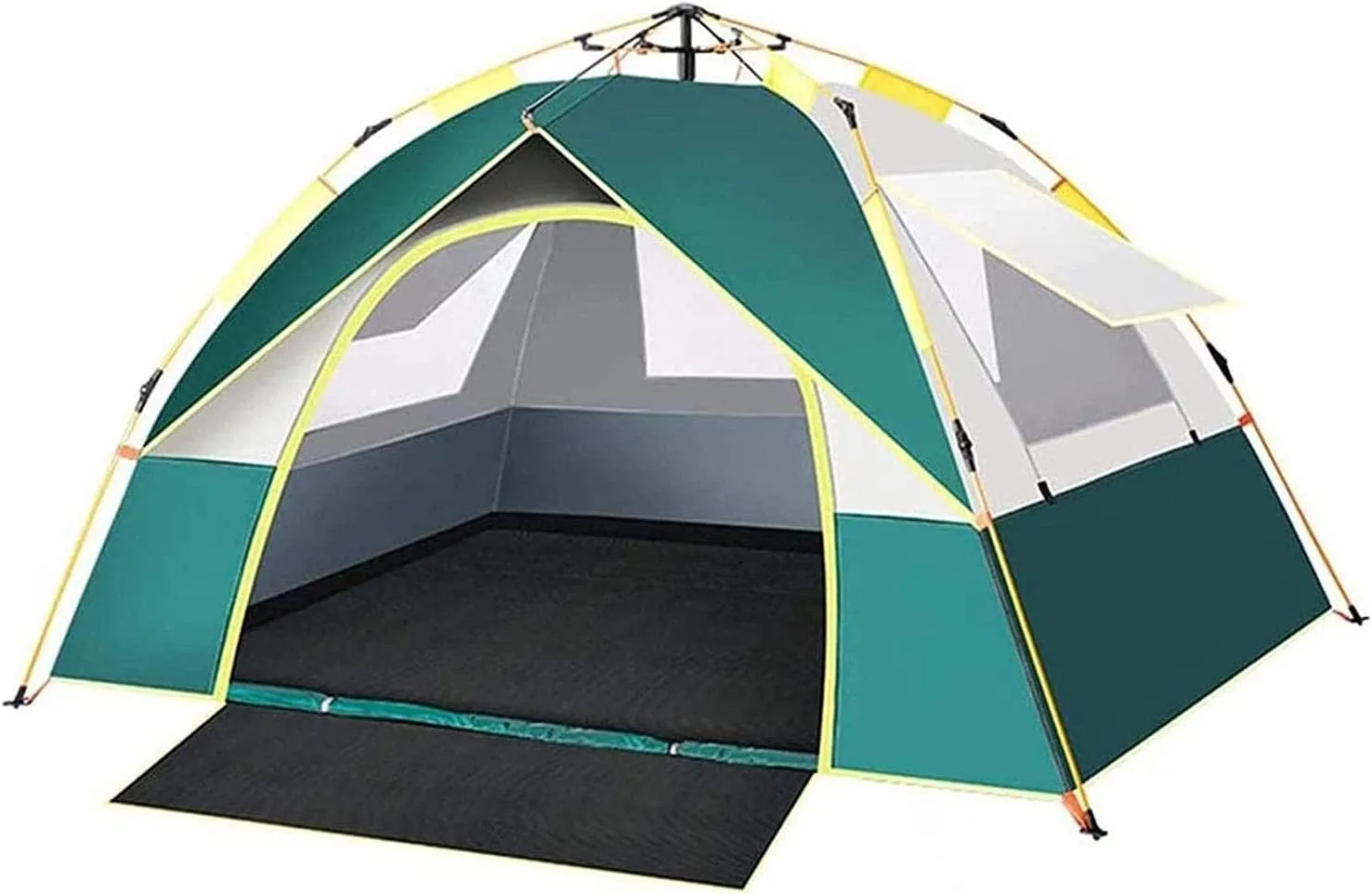 Camping Tent for 3-4 People, and Windproof, Easy to Install, Lightweight Family Tents, for Outdoor Hiking Mountaineering Trekking Outing
