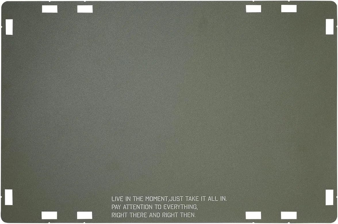 CAMPINGMOON Tactical Table Hard Top Plate for Tactical Table One Khaki T-510-TG