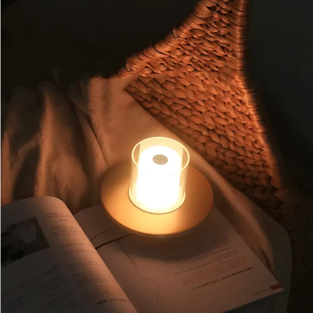 Candle-Inspired Portable Lamp