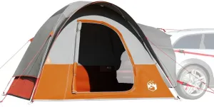 Car Tent 4-Person Grey and Orange Waterproof9,35KG