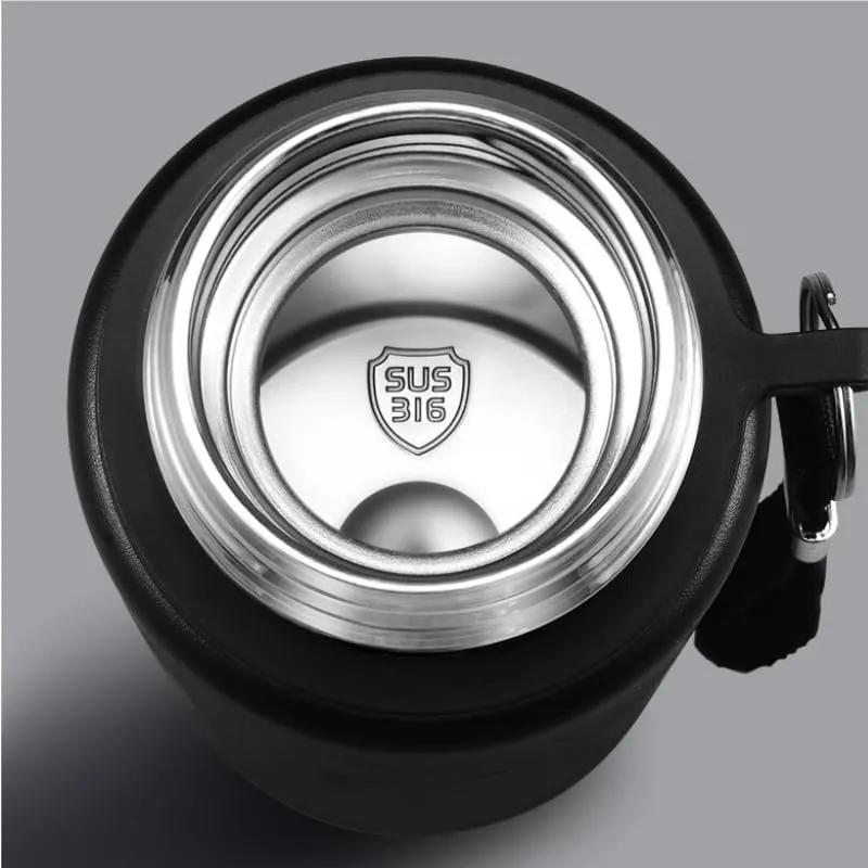 Car Vacuum Insulated Stainless Steel Water Bottle For Mazda Biante 2008-2018,Thermos Mug Leak Proof Insulated Water Bottle Reusable Water Bottle Travel Mug Thermo Mug,White-1000ml