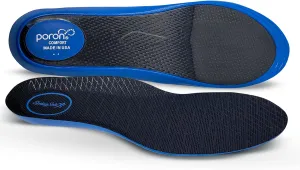 Carbon Fiber Shoe Insoles for Men and Women with Ergonomic Orthotic Arch Support and Foam Heel Shock Absorbing Cushion for Turf Toe, Hallux Rigidus, and Plantar Fasciitis Relief (Medium)