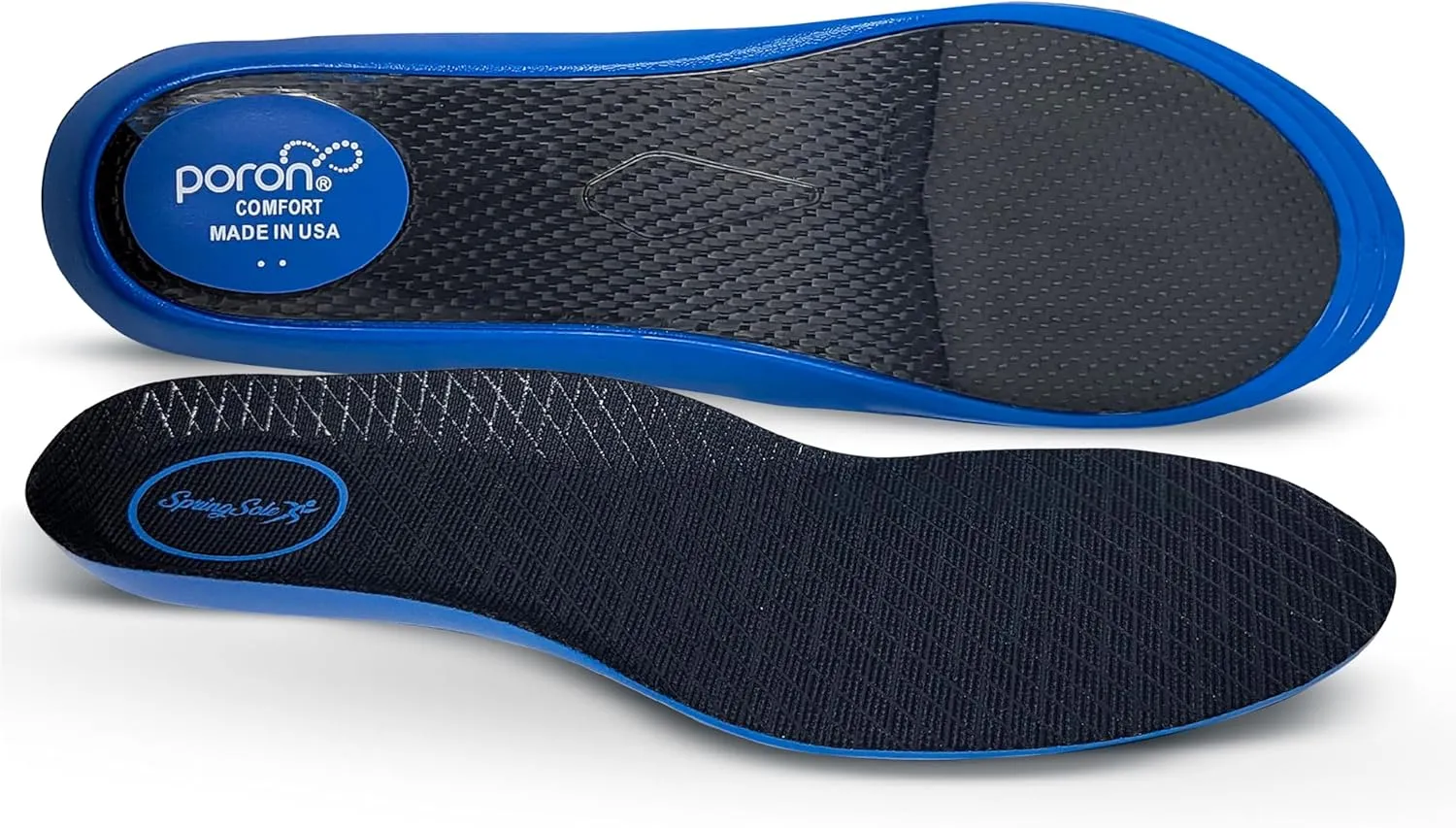 Carbon Fiber Shoe Insoles for Men and Women with Ergonomic Orthotic Arch Support and Foam Heel Shock Absorbing Cushion for Turf Toe, Hallux Rigidus, and Plantar Fasciitis Relief (Medium)