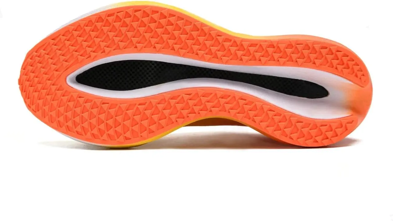 Carbon Plate Marathon Running Racing Shoes Men Stable Support Shock-Relief Ultra-Light TPU Outsole Rebound Sneakers