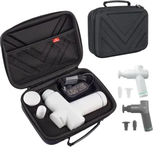 Carrying Case Compatible with Hypervolt Go 2 Travel Storage Organizer Hard Shell Bag fits for Hyperice Hypervolt GO Massage Gun Device